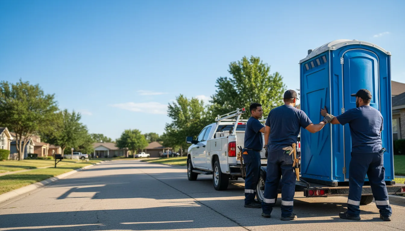 Portable Toilet Rental in Muscadine, AL near me